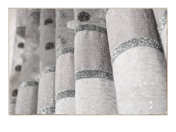 Blackout curtain panel showing hook, Korean hook and rings hanging options