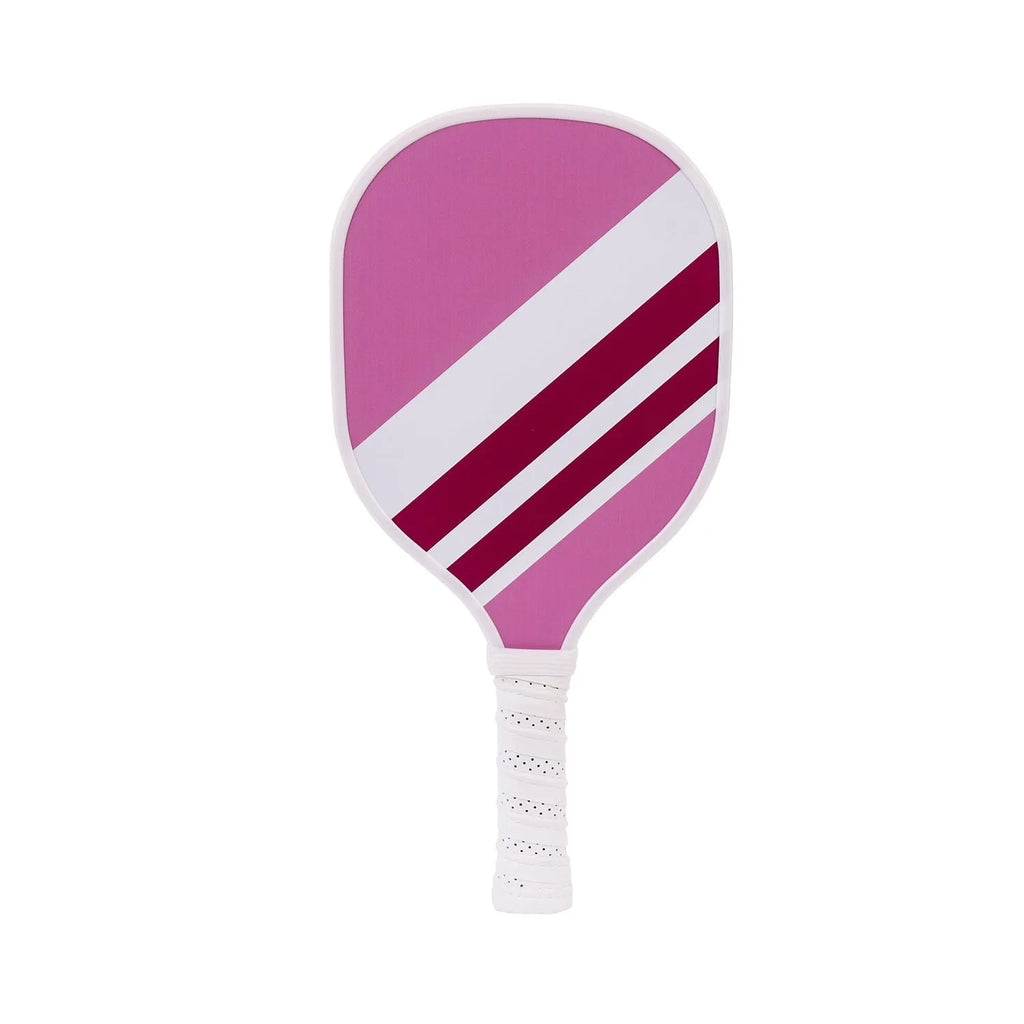Poplar wood sports racket for table tennis and pickleball training.