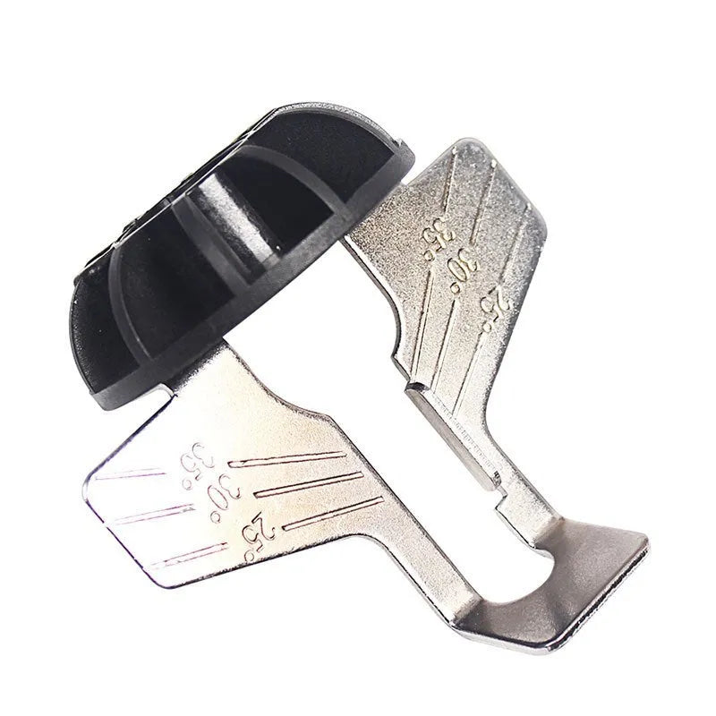 Silver metal electric chain grinder accessory for band saw blades with 20mm length measurement