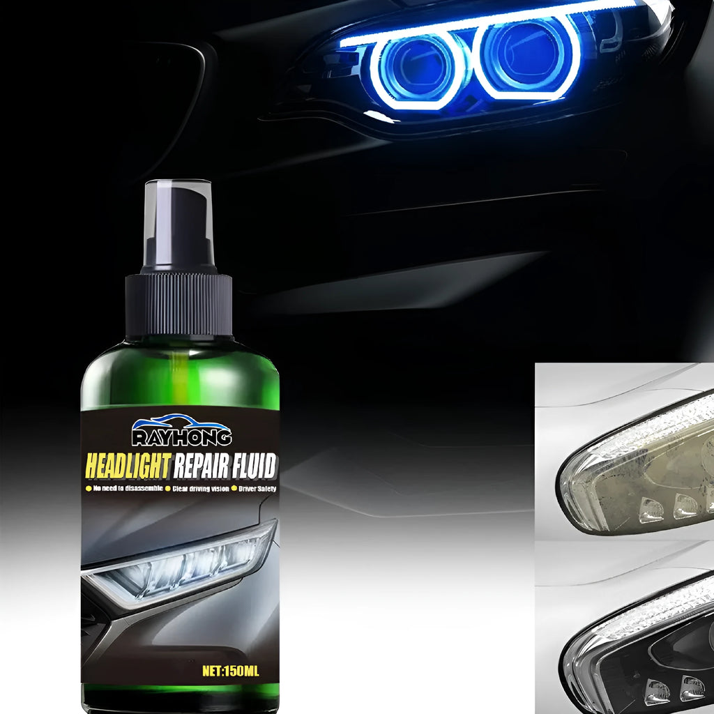 150ml bottle of car lamp repairing liquid for headlight restoration with nano titanium oxide formula