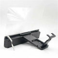 12-inch foldable mobile phone screen amplifier with adjustable gooseneck stand and audio speaker
