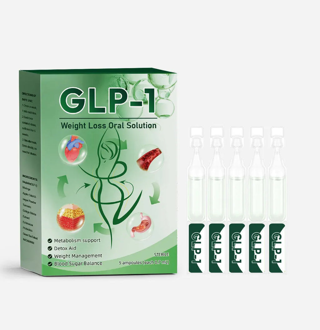5-piece pack of body shaping care drops for waist and belly reduction