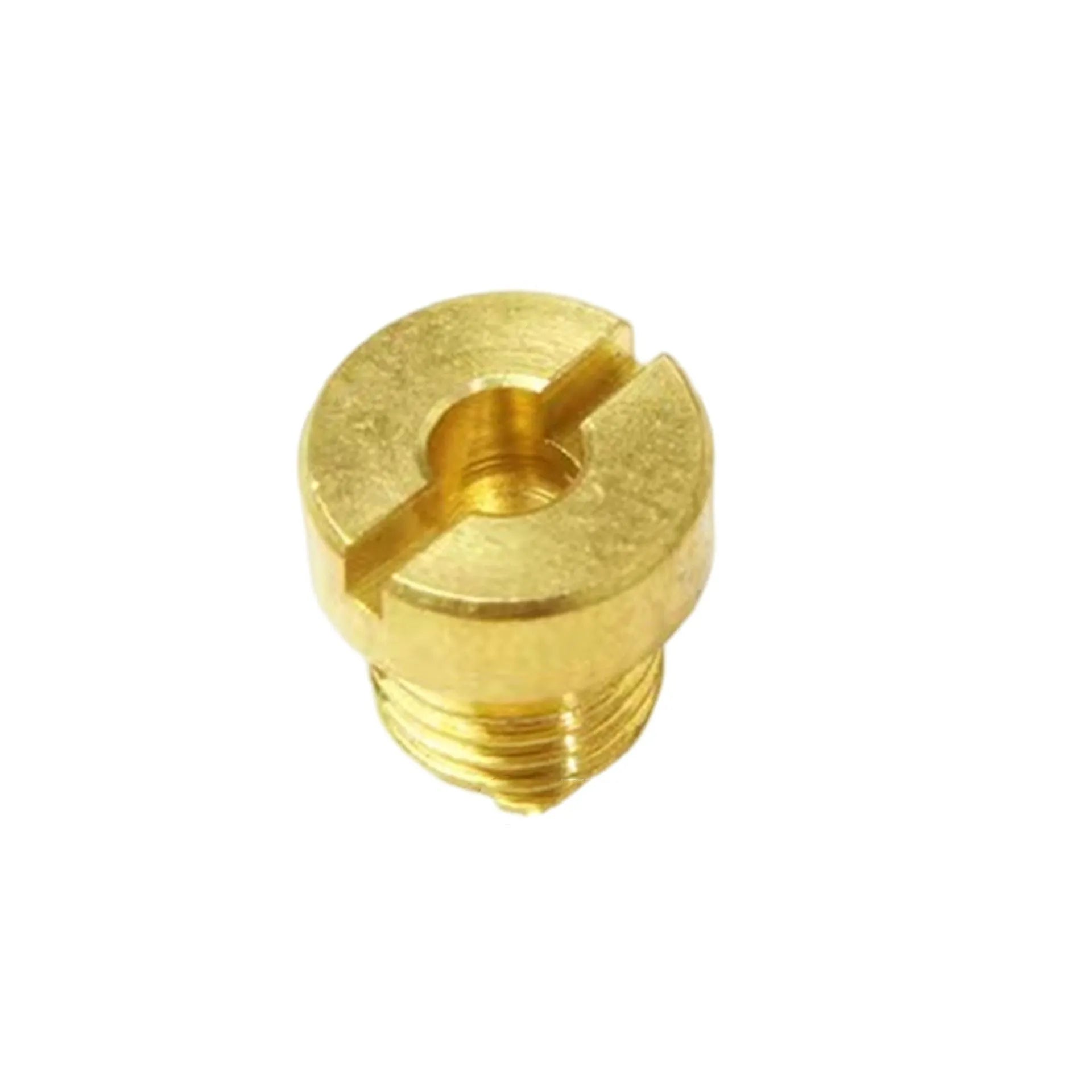M6 brass carburettor main jet nozzle for Derotto PHBN PHVA with measuring hole sizes 55-150