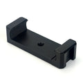 Aluminium smartphone bracket accessory for table top tripod, compatible with Apple iPhone models.