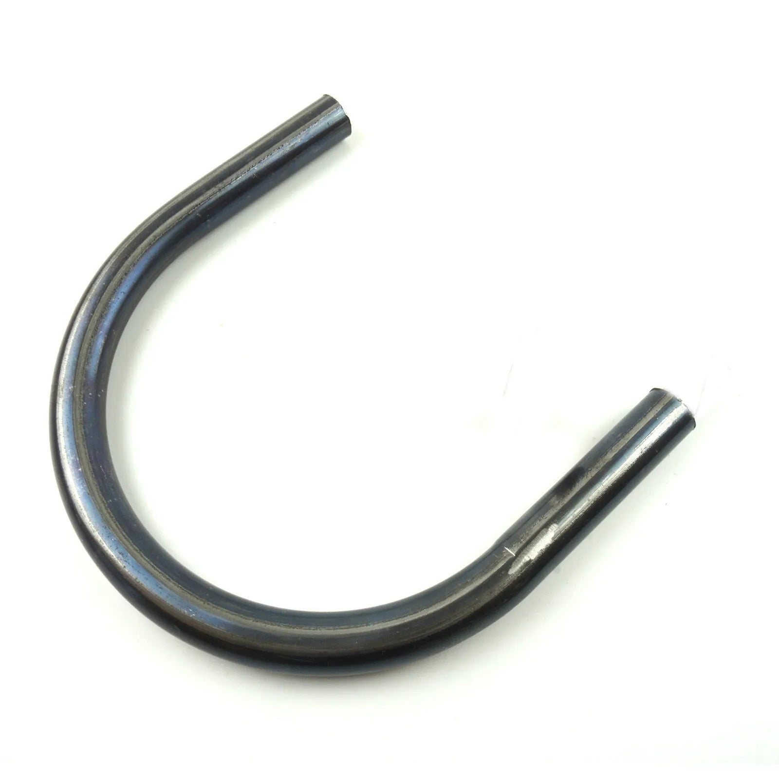 Universal Motorcycle Retro Modified Tail U-Tube Elbow Armrest Tailstock for Cafe Racer Scrambler Brat Style Bikes, 22mm or 25mm Tube Diameter, 17.5cm to 23.5cm Opening Width, Flat or Tilt Tail Options in Black Colour, Fit GM Models