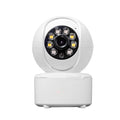 1080p HD panoramic home security camera with ceiling mount and dual-light night vision