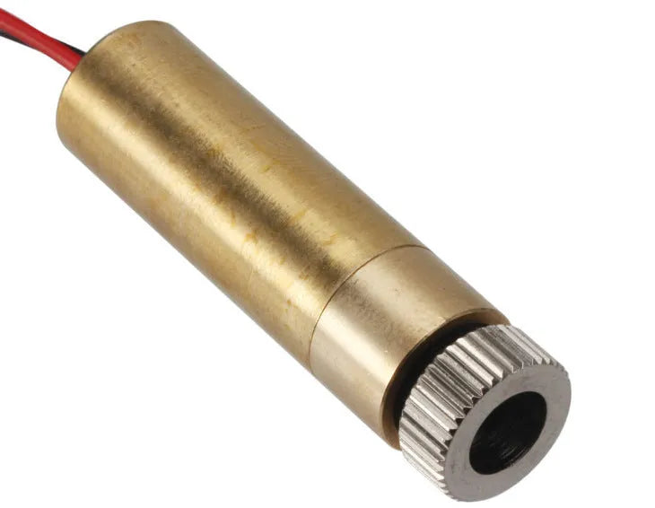 Yellow 12x45mm 445nm blue laser module with adjustable focus for CNC engraving machine accessories