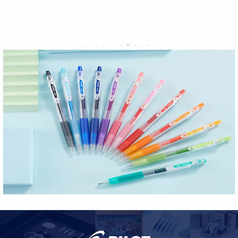Pack of six Baiguole metallic gel pens with 0.5mm tips in gold, silver, and other shades.