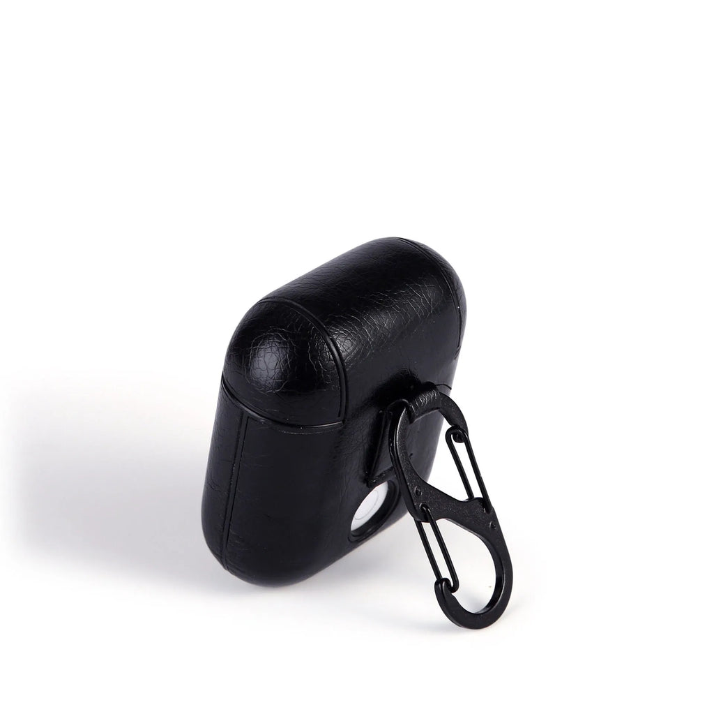 Genuine leather protective case bag for Apple Airpods earphones in multiple colours.