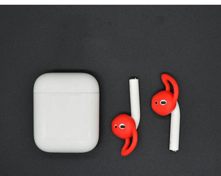 Single silicone ear cap for Apple AirPods wireless earphones in selected colour