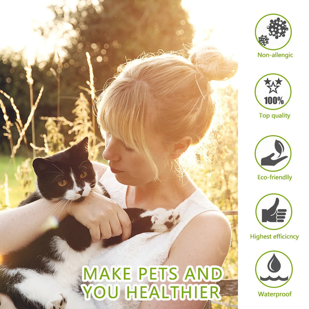 Gray TPE adjustable insect repellent pet collar for cats and dogs