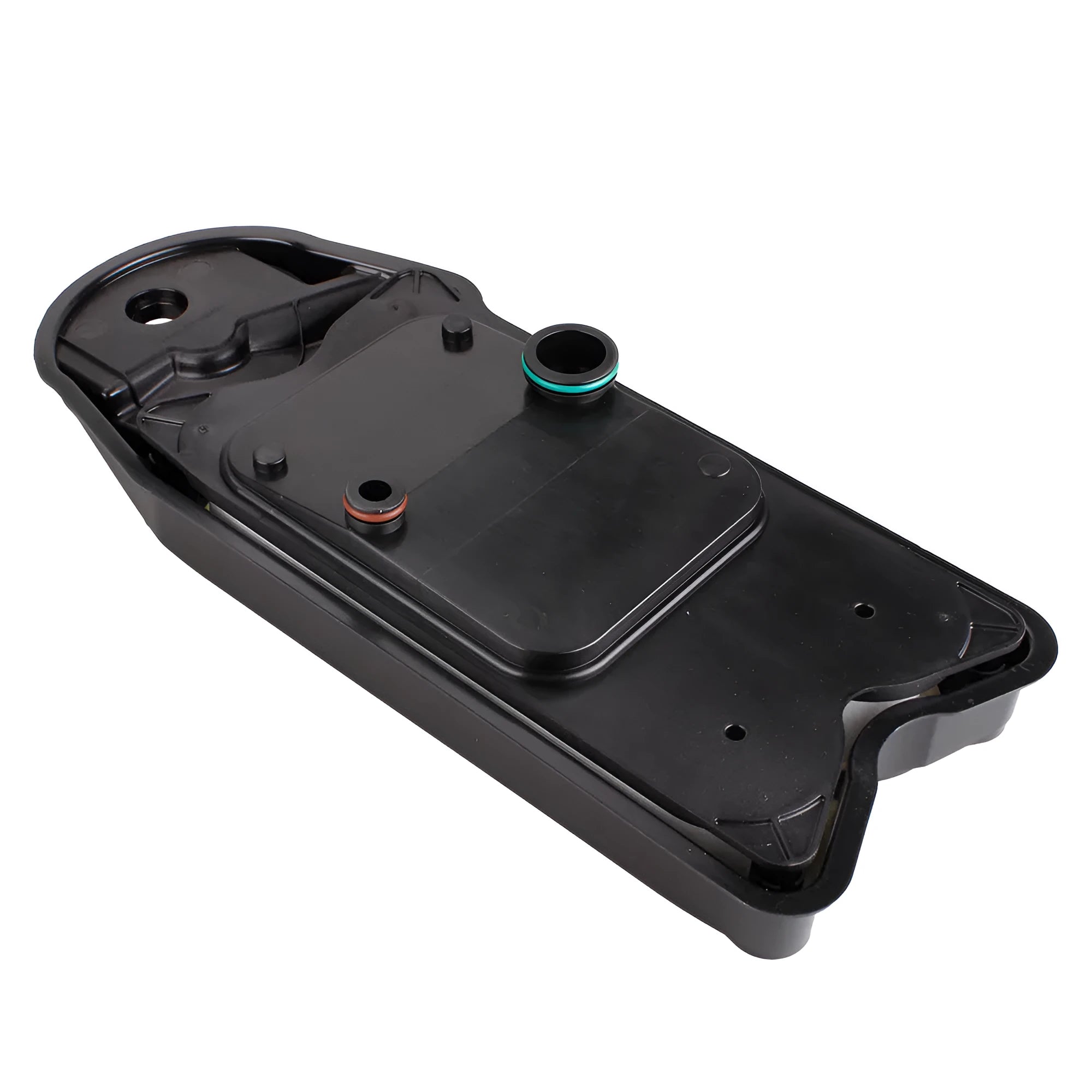 Black OFI068 crankcase ventilation filter for Ram 2500 3500 5500 with 6.7L Cummins diesel engine.