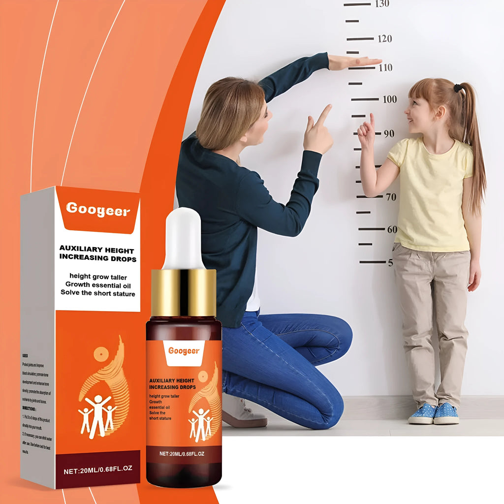 Googeer auxiliary height increasing drops in 20ml bottle with 2.2cm diameter