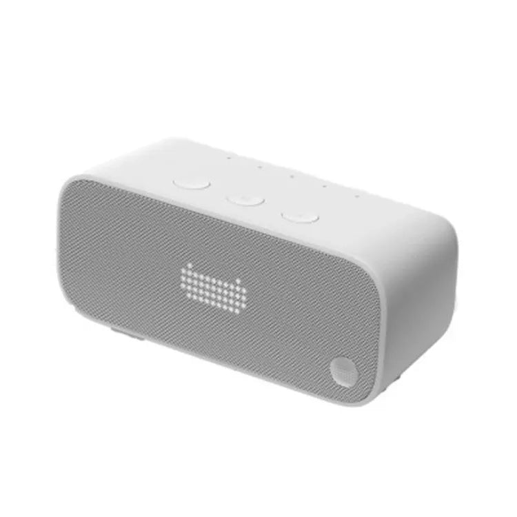 Elf Sugar Cube AI smart WiFi speaker in blue, green, red or white colours with bookshelf design