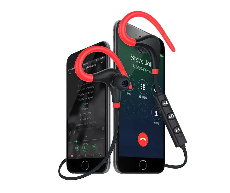 BT-01 Big Horn sports Bluetooth earbud, 45g, Bluetooth 4.1, 10m range, 60mAh, black red green blue