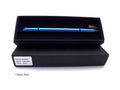 Silver Inkless Metal Pen with 0.5mm alloy nib, presented in box with spare nib and pen bag.