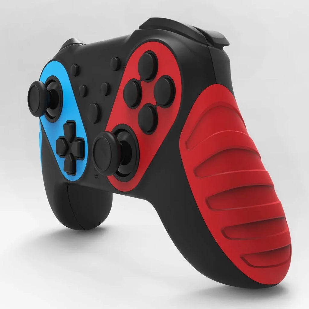 STK-7032SN wireless Bluetooth game controller with left blue right red panels for Nintendo Switch and PC