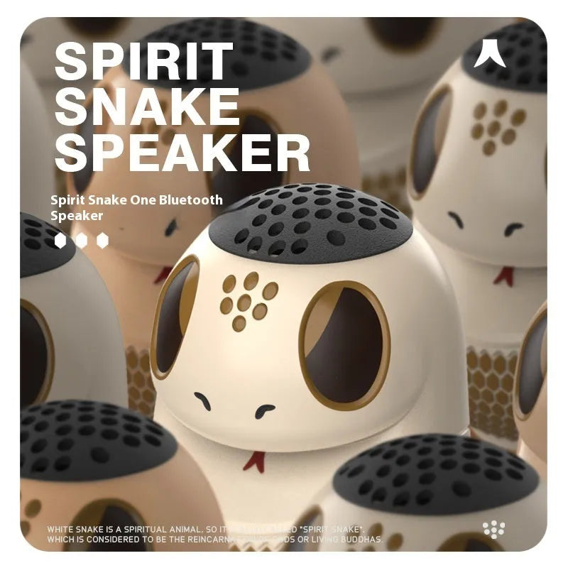 White portable Bluetooth speaker with USB port and functional buttons on a solid background