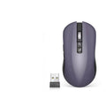 IFLYTEK wireless gaming mouse with voice control on a black mouse mat next to a laptop.