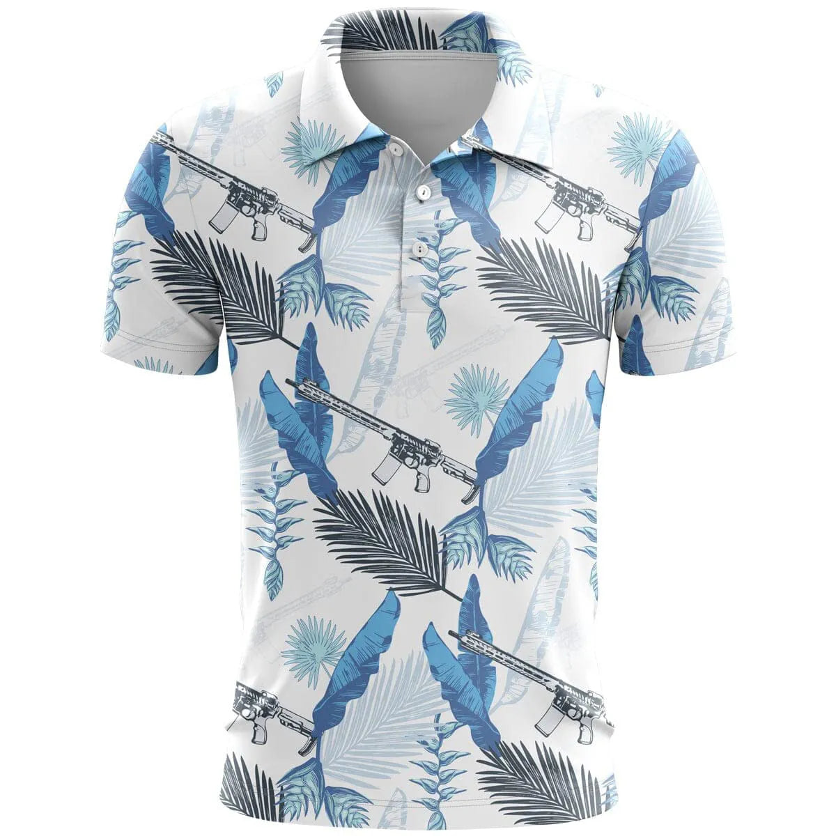 3D printed pattern short sleeve sports top in loose fit, shown in a colour-matching design.