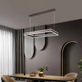 Brown fish-shaped pendant lamp ceiling chandelier with remote control and USB power cable