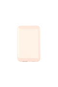 Magnetic wireless power bank showing five colour options: black, blue, green, pink, and white