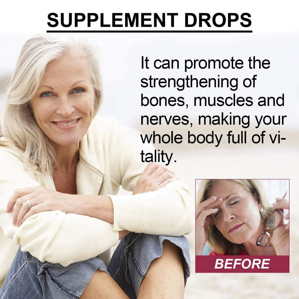 30ml bottle of Googeer Body Care Drops, a liquid vitality supplement