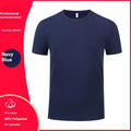 Washed cotton beaded round neck T-shirt in solid colour on hanger