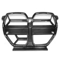 Dry carbon fibre front bumper grille with 3K weave for BMW M3 M4 G80 G82 models