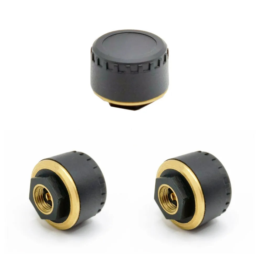 Bluetooth tyre pressure monitoring system with four waterproof sensors for mobile phone display