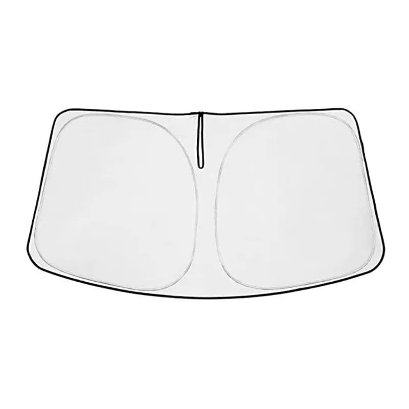 Silver car windshield sunshade designed for Toyota NOAH XOVY 90 series vehicles.