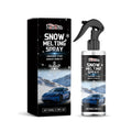 100ml snow melting spray bottle for car windscreens and locks