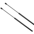 Pair of black carbon steel gas springs for Chevrolet Captiva 2006 engine cover support