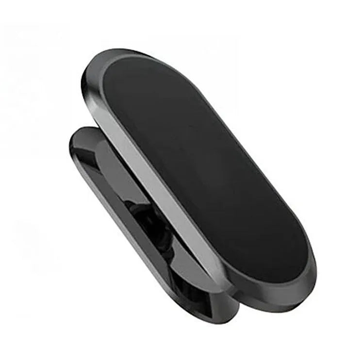 Black magnetic car bracket with 8 magnets and rotating head for dashboard phone mounting