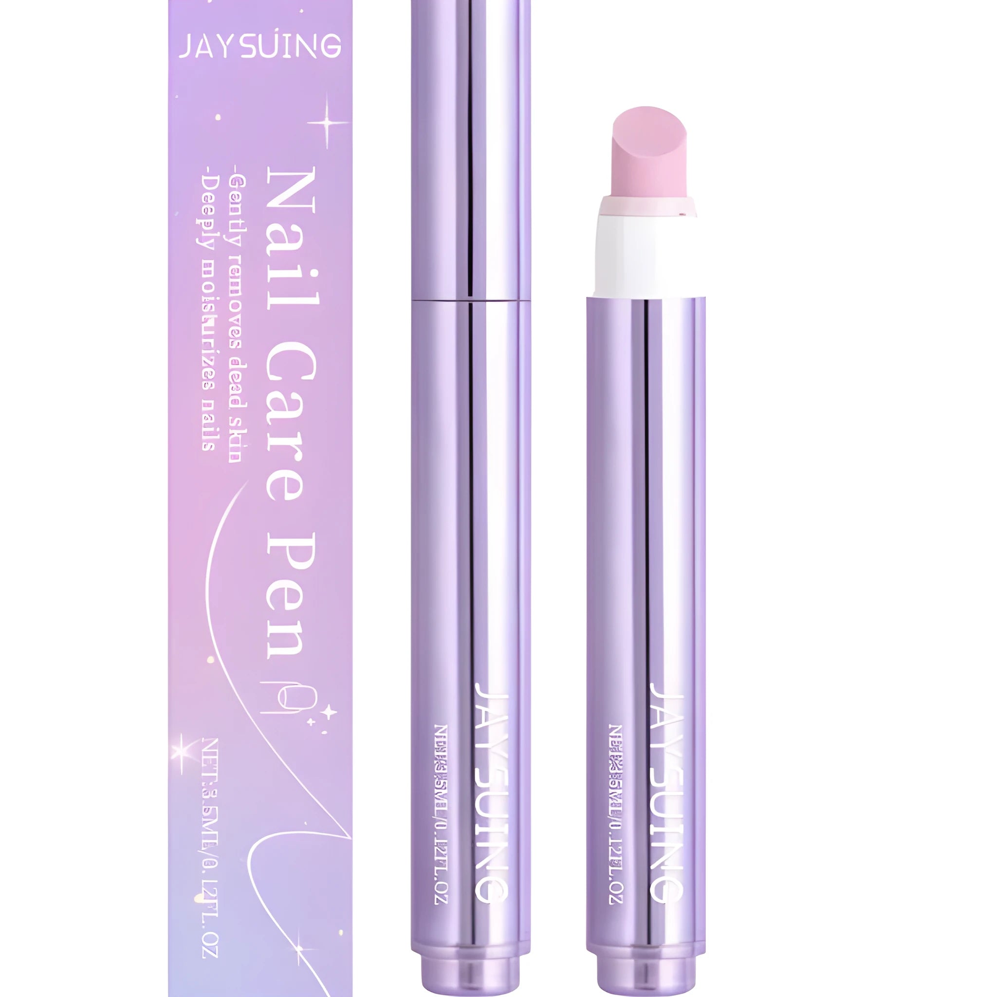 3.5ml nail care pen with cuticle oil containing jojoba and sunflower seed oils