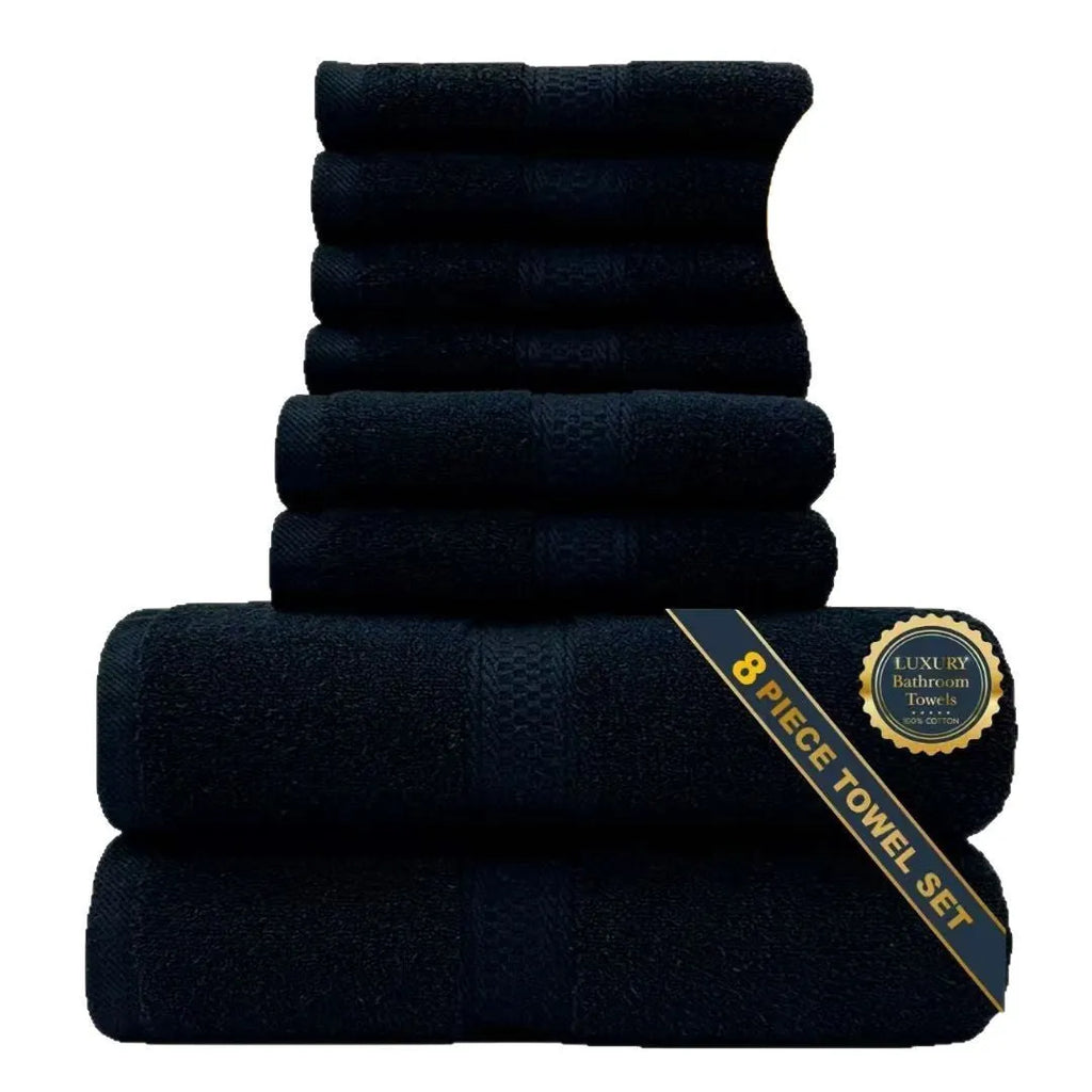 Pure cotton jacquard towel in white, available in sizes 35x35 to 90x180 cm, plain series
