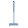4-in-1 multifunctional cleaning brush with flannel head and extension handle for pet hair and screen cleaning