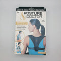 Adjustable clavicular posture correction belt with shoulder straps on a colour box.