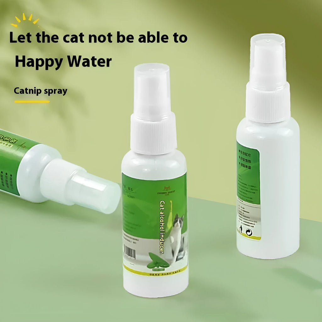 Catnip spray 50ml mood soothing self-hi supplies for playful cat enrichment