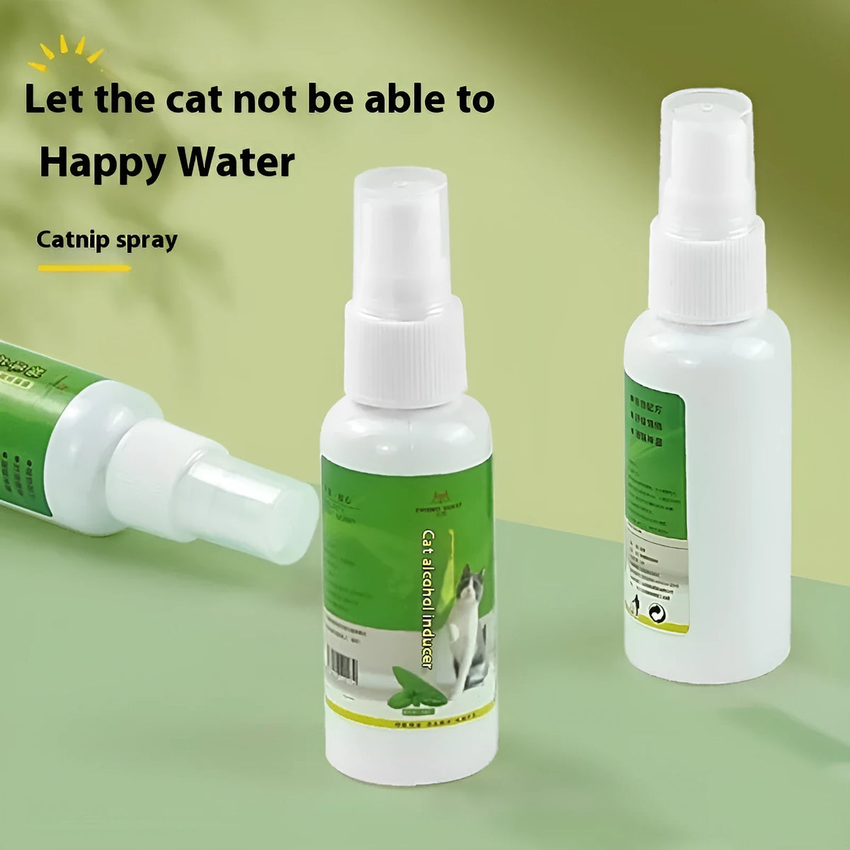 Catnip spray 50ml mood soothing self-hi supplies for playful cat enrichment