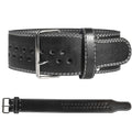 PU weightlifting belt in black for squats and deadlifts waist support gym equipment