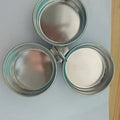 Stainless steel heart-shaped egg steamer for cooking poached eggs