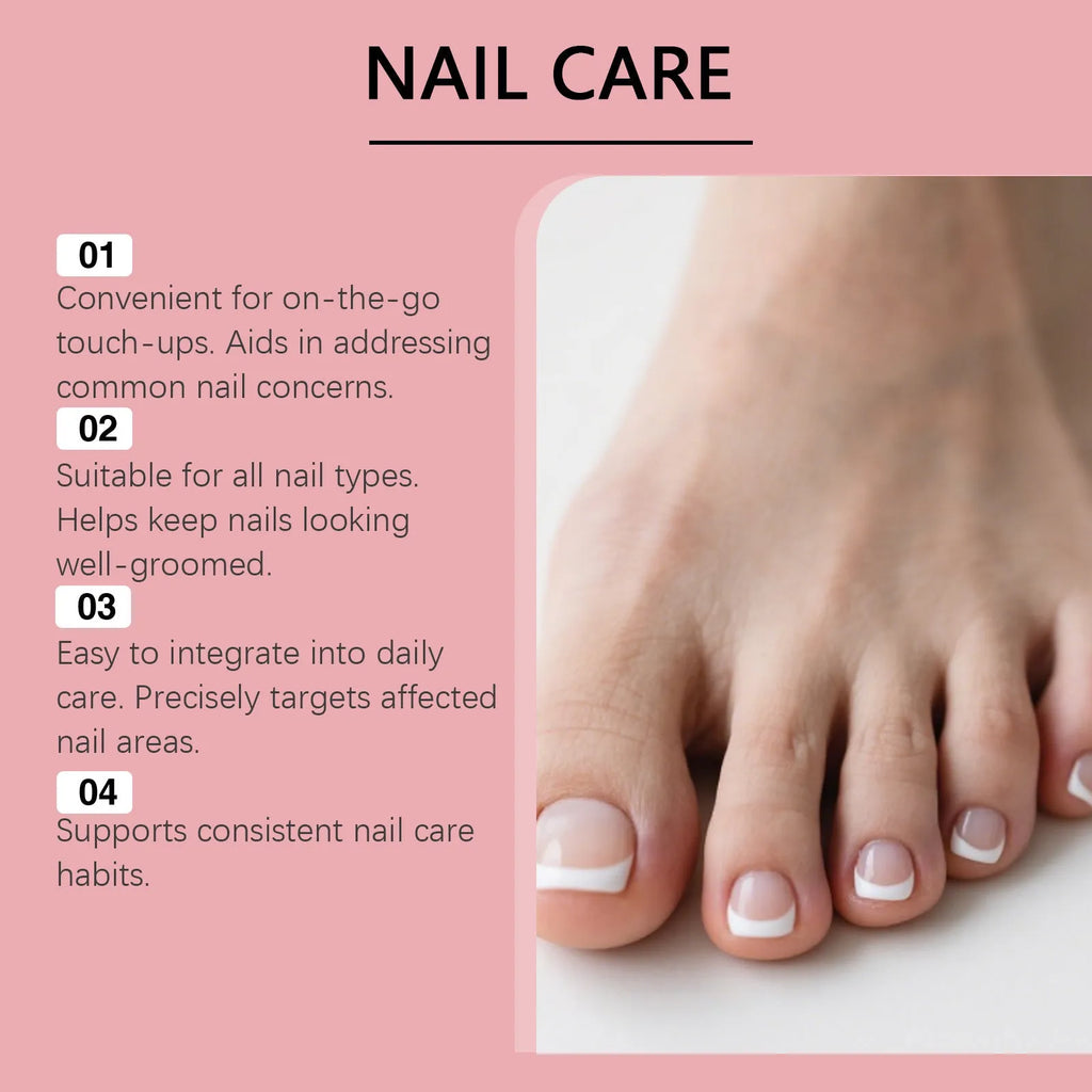 Nail Care Pen Set and Nail Care Essence for daily nail nourishment and brightening