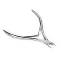 Silver stainless steel nail beauty pliers for manicure cuticle care