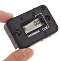 HM012 motorcycle speed timer tachometer hour meter black colour digital display