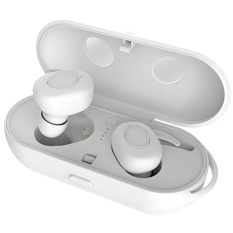CSR Air-tws black wireless in-ear Bluetooth sports headphones with charging case
