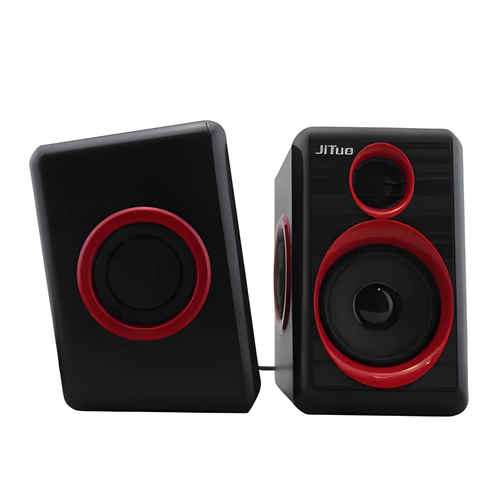 USB cable speaker with 3.5mm audio socket and USB power connector, random colour, single unit