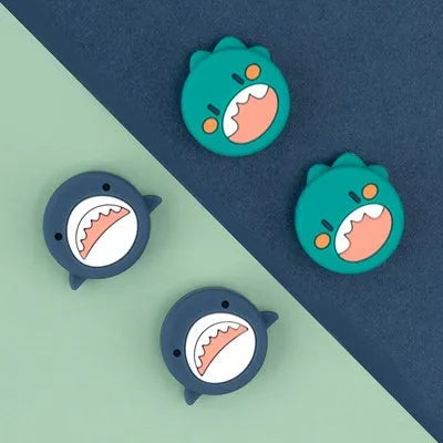 Silicone animal cartoon key cap cover for one mechanical keyboard key button, 1pc