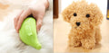 3 in 1 pet steam brush for cats and dogs USB rechargeable grooming comb green colour