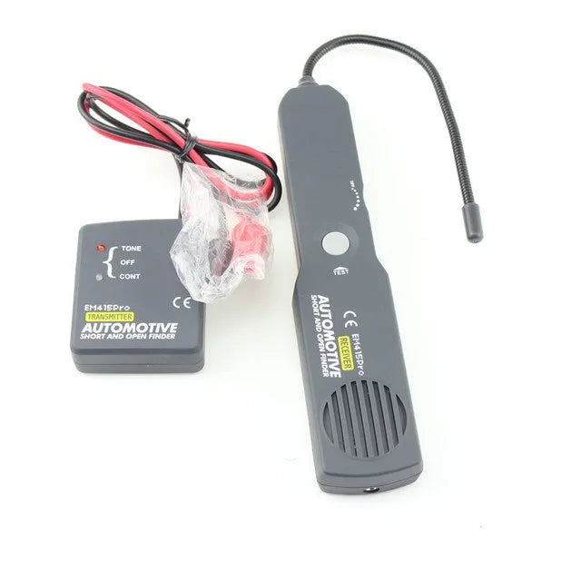 Black car short circuit detector 9V automotive fault diagnostic instrument with transmitter and tracker